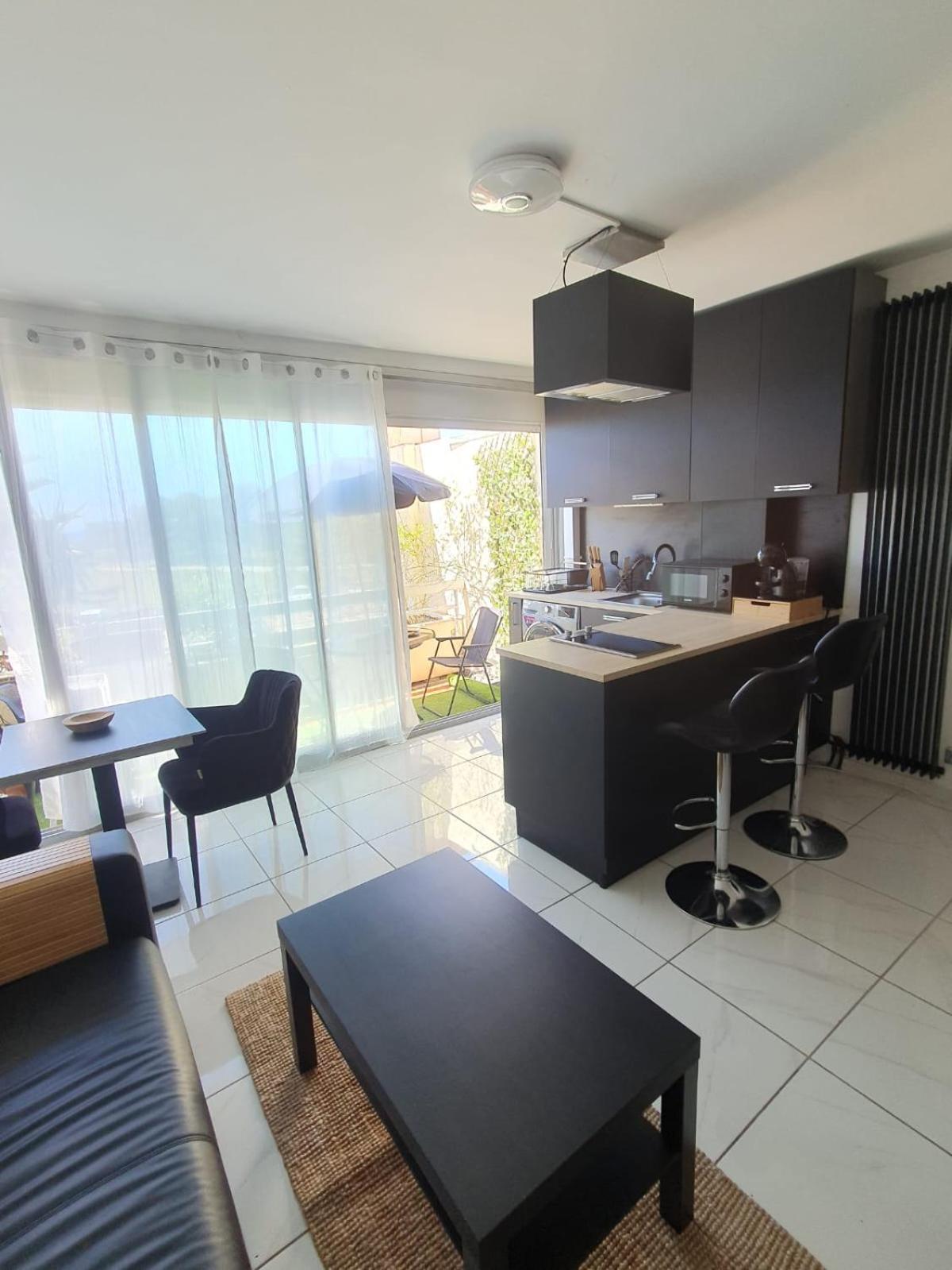Studio Terrasse Vue Mer Marseille Extérieur photo